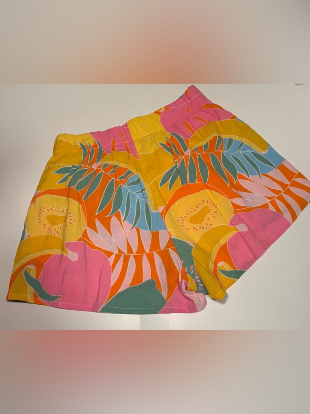 Show Me Your Mumu Hendrix Shorts in Tropical Fruit XS